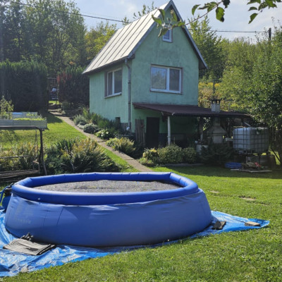 Záhrada s murovanou chatou - Čičky - Košice - záhradkárska lokalita